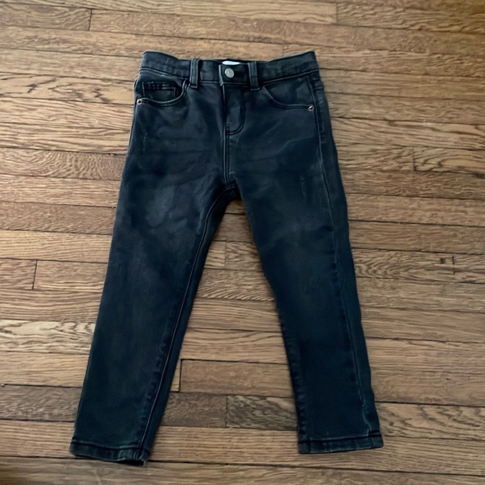 Zara kids girls jeans in black